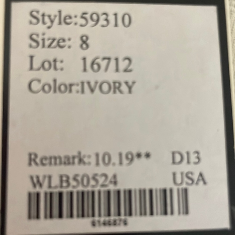 Wedding Dress, New with tags